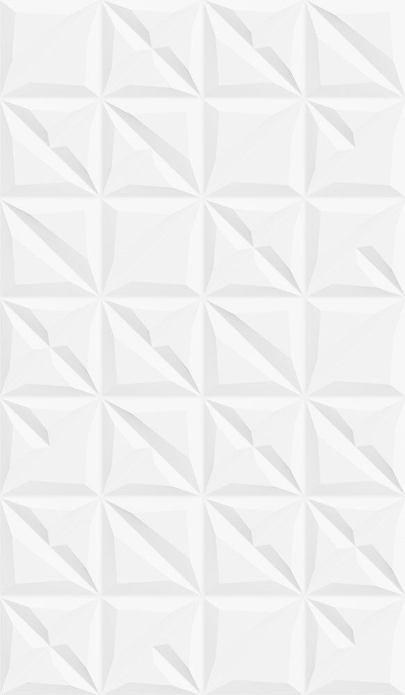 Revestimento Parede Bello Triunfo 771077 37x57 Bold Brilhante Branco Ilhabella