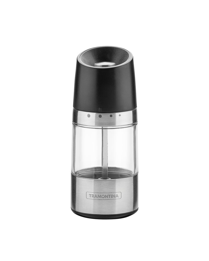 Moedor para Sal ou Pimenta Tramontina Realce 175gr Transparente/Inox