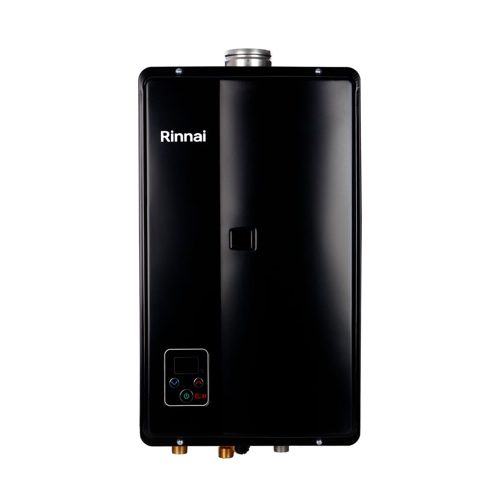 Aquecedor de Água a Gás GN Digital 32,5L/min Preta E33 Rinnai
