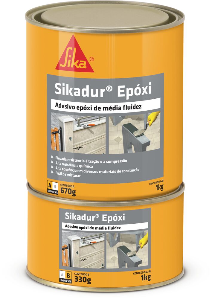 Adesivo Sika Linha Epóxi Tix 1kg Sikadur