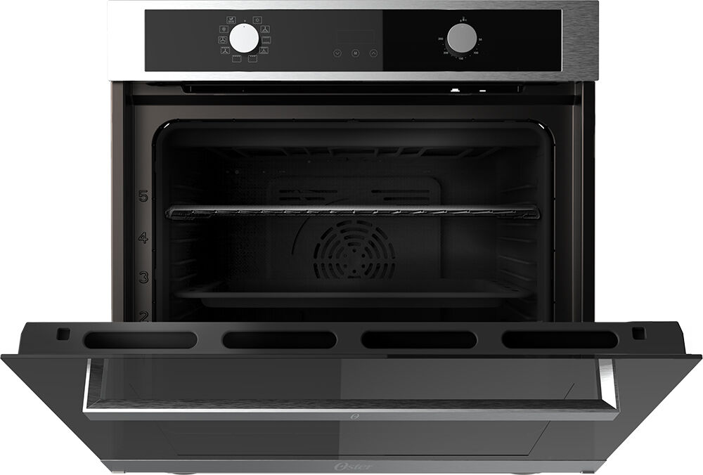 Forno Elétrico de Embutir OFOR7491 74L Preto/Inox Oster