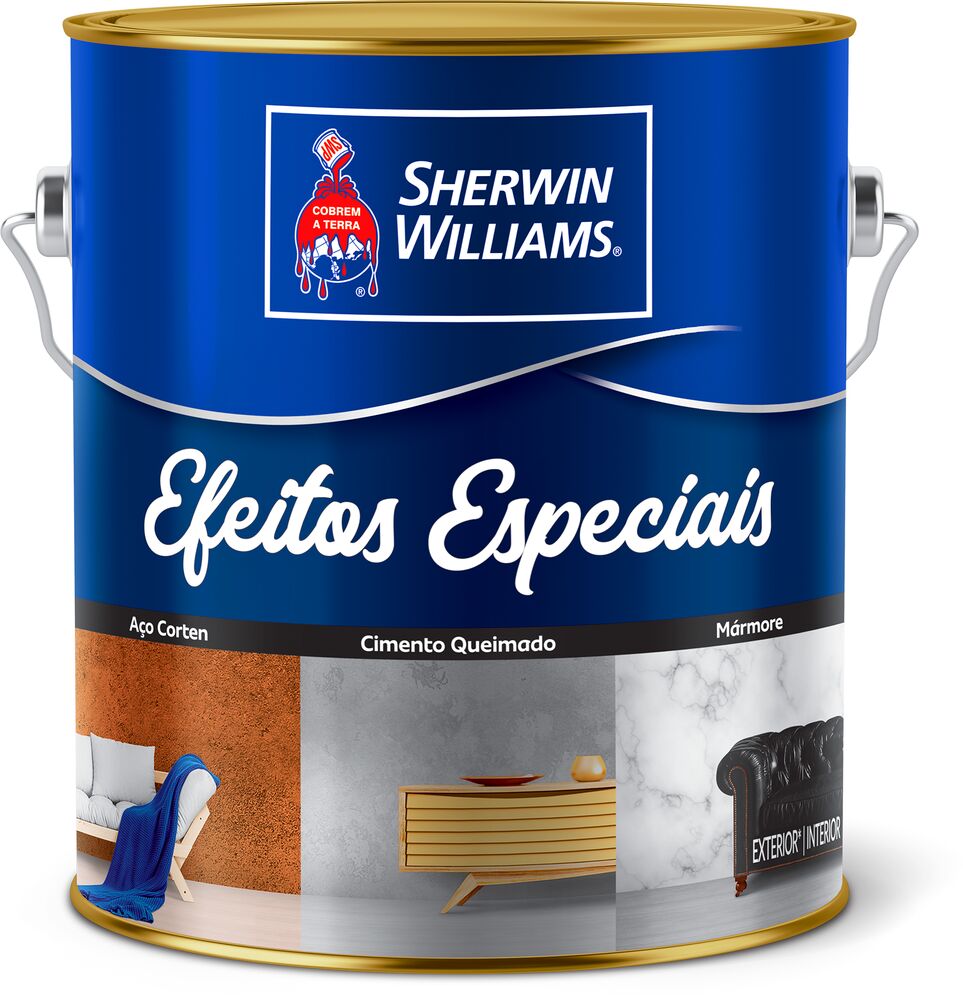 Textura Acrílica Sherwin Williams Efeitos Especiais Aço Corten 3,6L