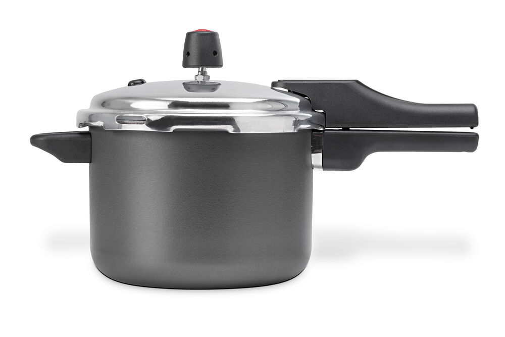 Panela De Pressão Antiaderente 4,5L para fogão de Indução Grafite Multiflon