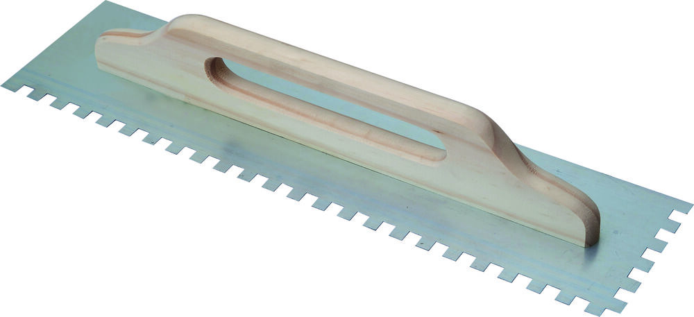 Desempenadeira para Drywall Dentada Aço 12x48 Brico Forte