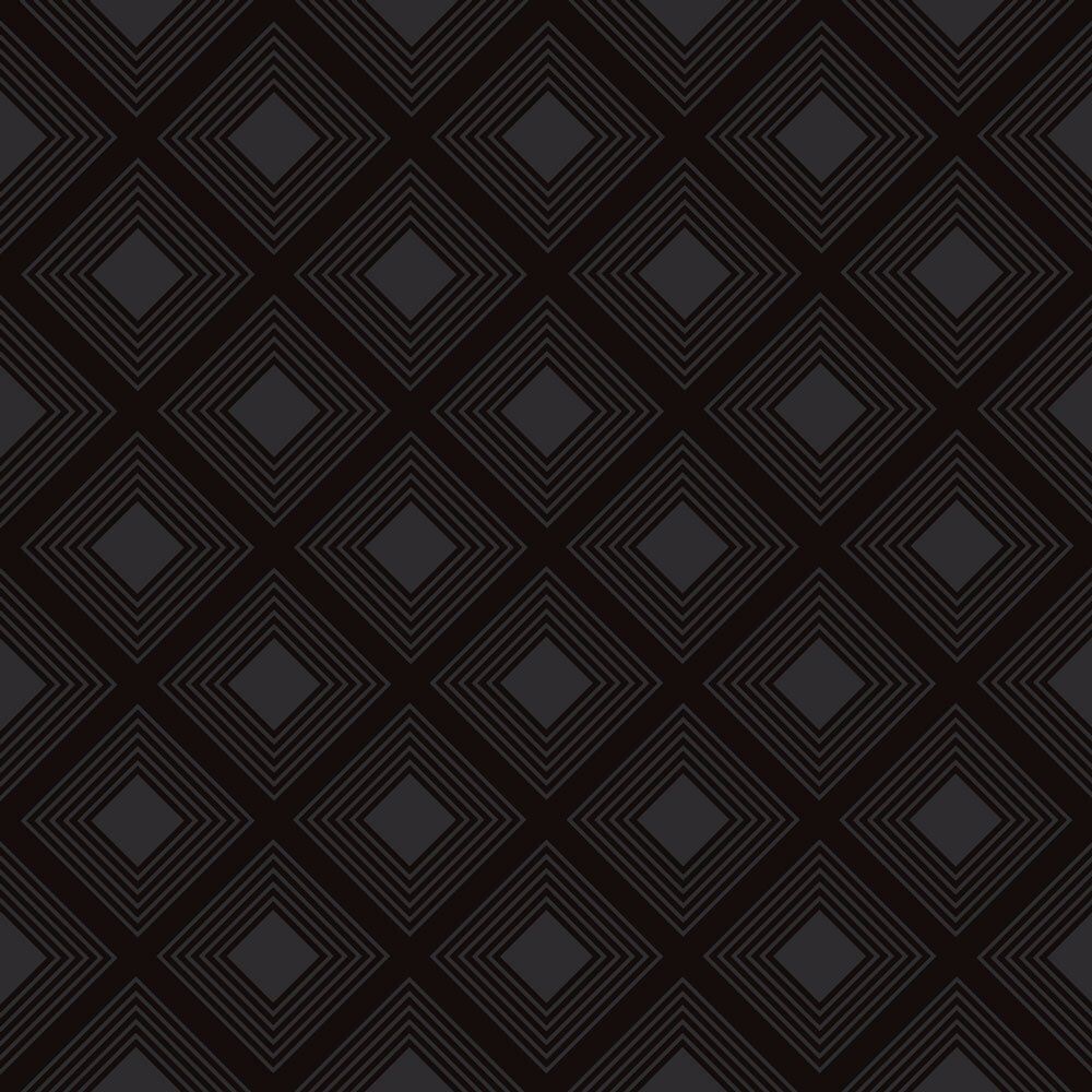Piso Cerâmico Ilhabella Preto Bold Esmaltado 57x57 Ilhabella