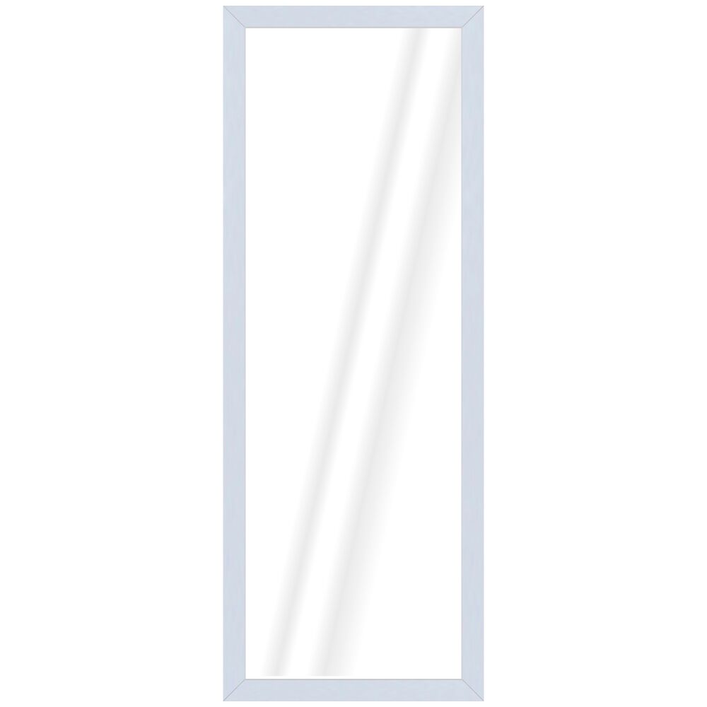 Espelho Retangular 30x55cm Branco Tropical Artes