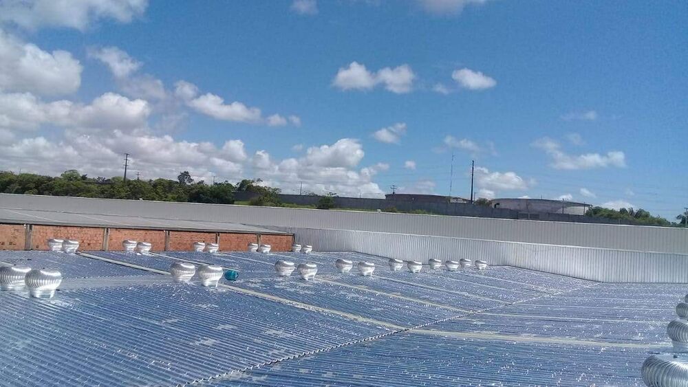 Manta Asfáltica com alumínio Tipo 3 Poliéster 1mX10mX3mm Poliéster Megaflex