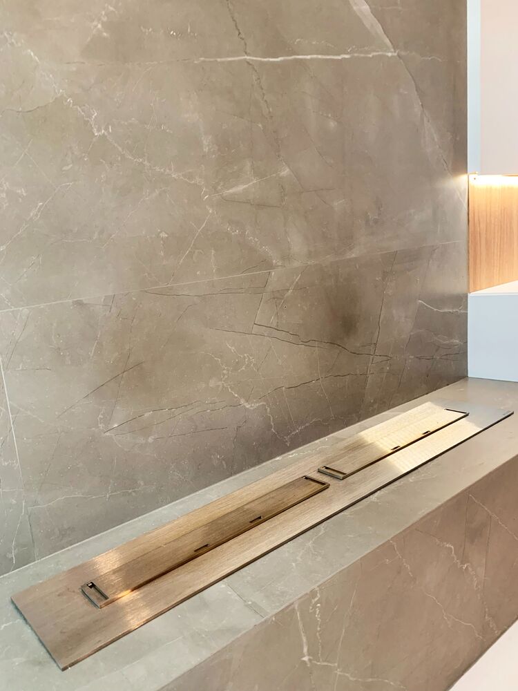 Porcelanato Polido Pulpis 60x120 Retificado Grey Eliane