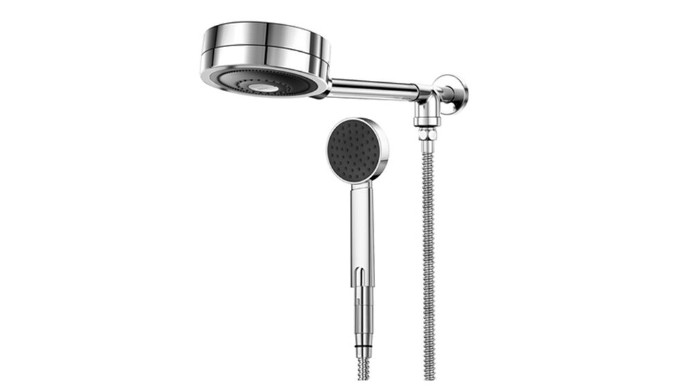 Chuveiro com Desviador Technoshower Cromado 1/2