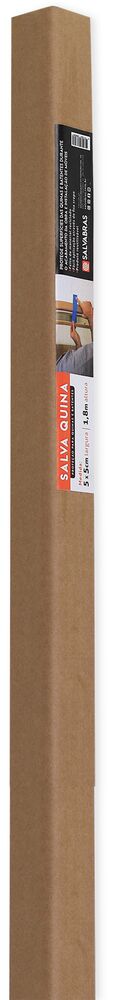 Salva Quina 1,80mx5x5cm Salva Piso Protetor Branco