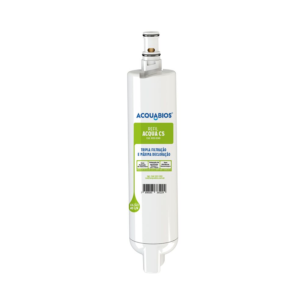 Refil para Filtro Acqua CS 40L/H Acquabios
