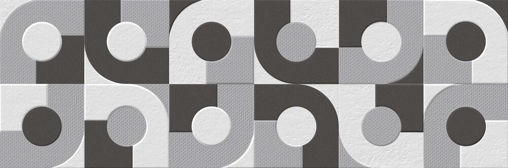 Revestimento Parede Moon B&W Retificado Acetinado 30x90 Incepa