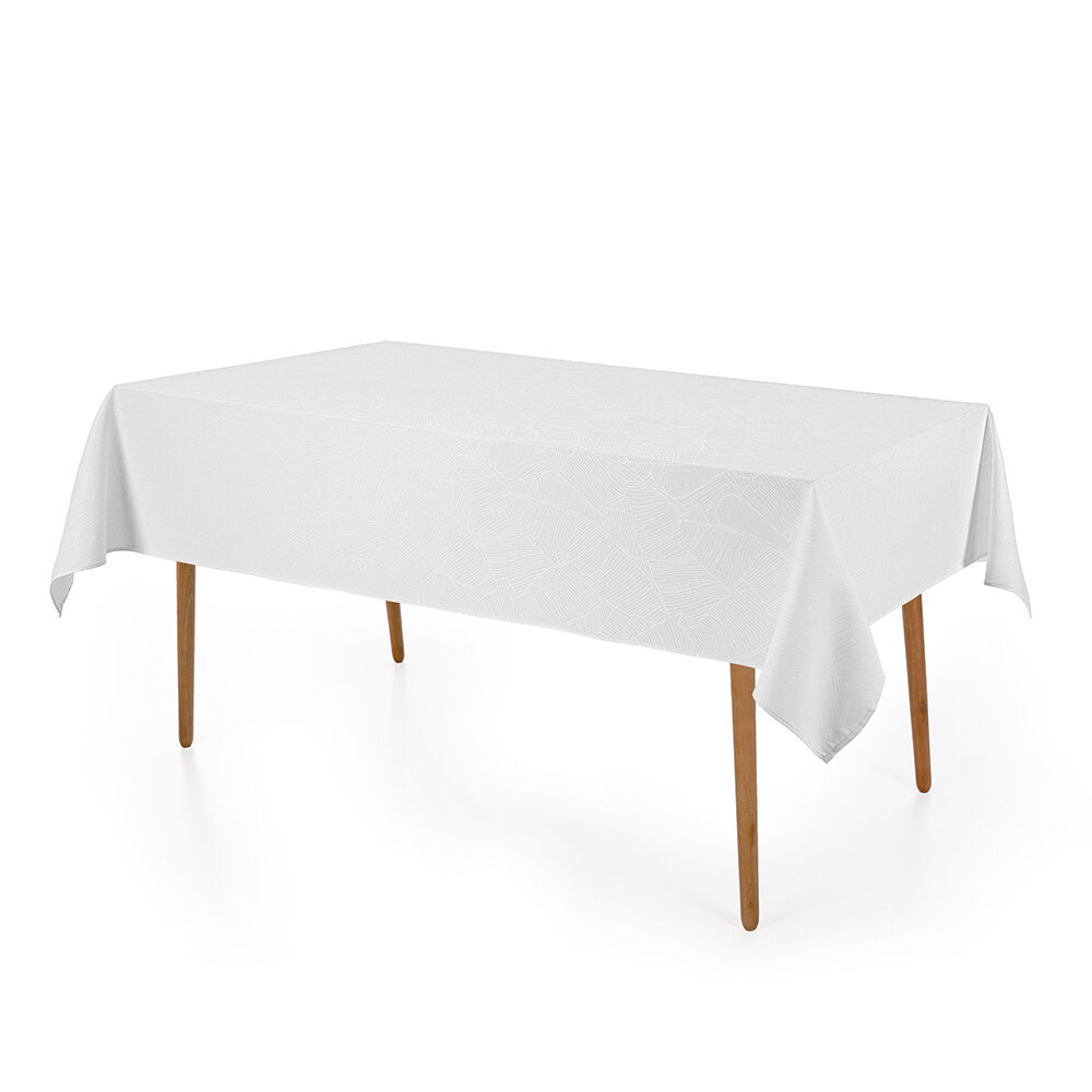 Toalha de Mesa Karsten 160x220cm Herbare Branco