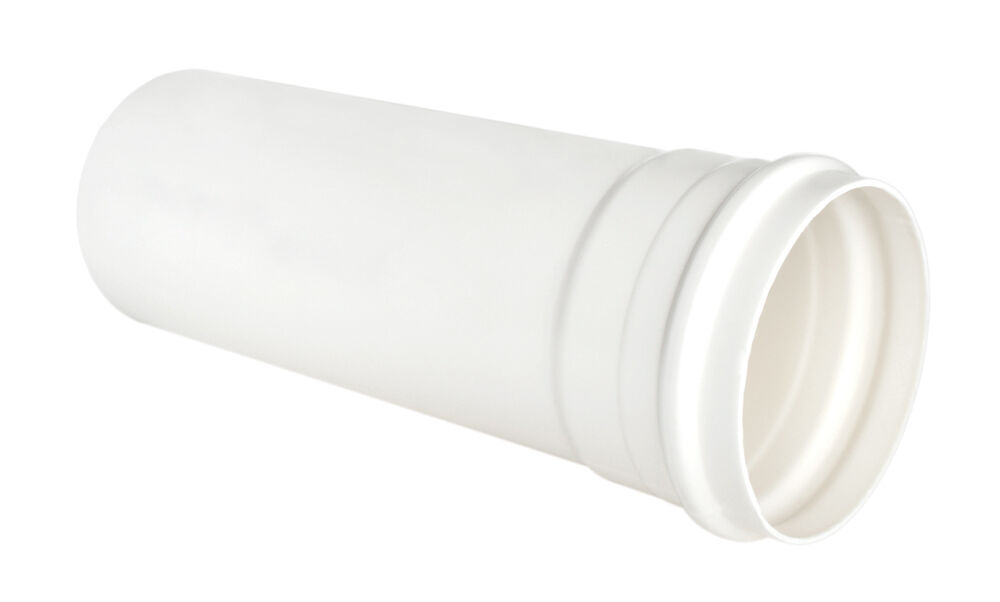 Tubo Esgoto PVC 1m 100mm Branco Plastilit