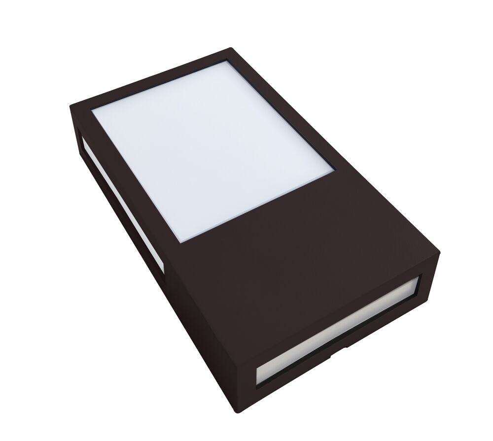 Arandela LED 12W Cube Bivolt 6500K Preto Luz Branca Avant