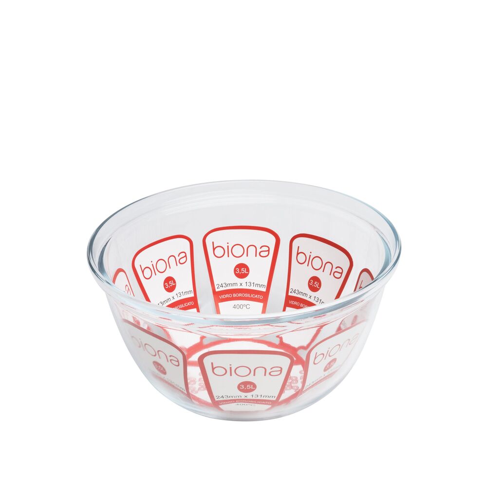 Pote de Vidro Oxford 3,5L Redondo