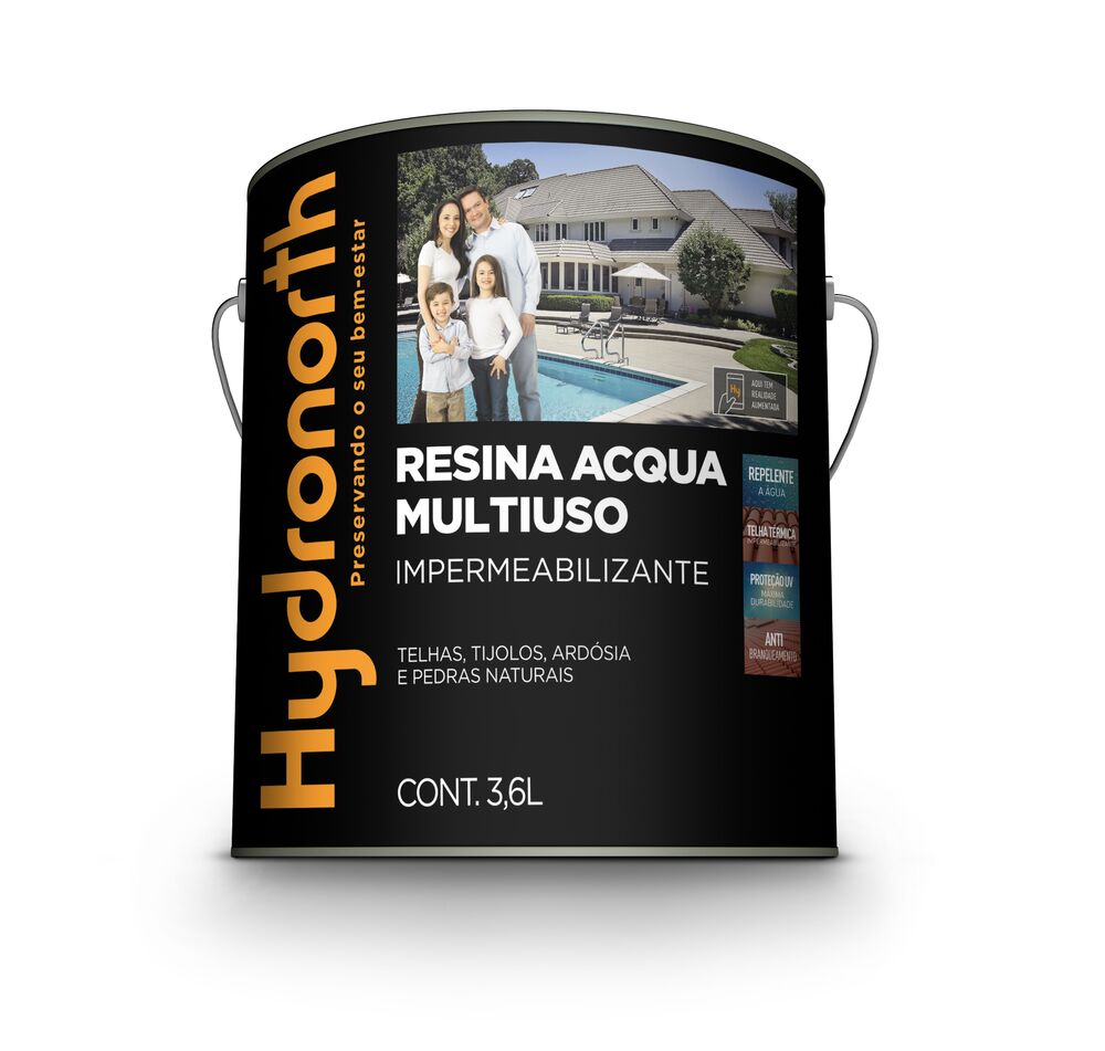 Resina Acrílica Hydronorth Acqua Multiuso Branco 3,6L