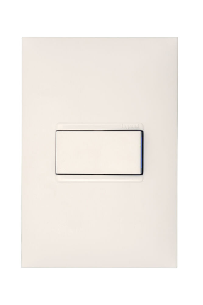 Conjunto Interruptor 1 Seção Plus Branco Pial