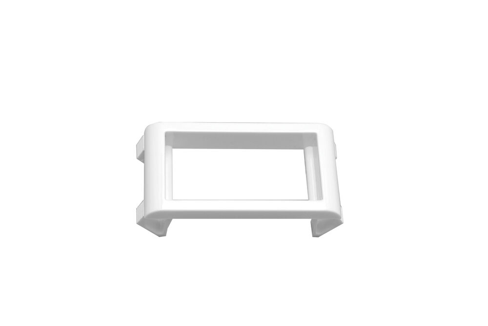 Placa de Embutir Plus+ 1 Seção Branco Pial