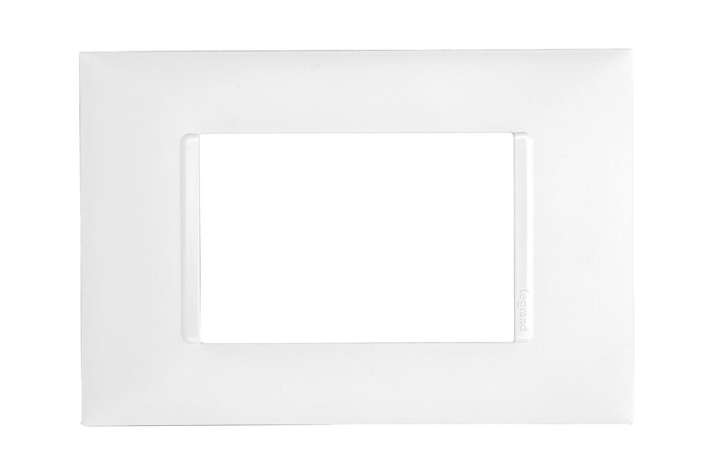 Placa Plus+ 3 Seções Branco Pial