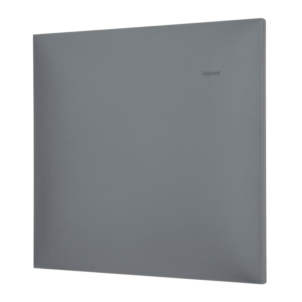 Placa Plus+ Cega 4x4cm Cinza Pial
