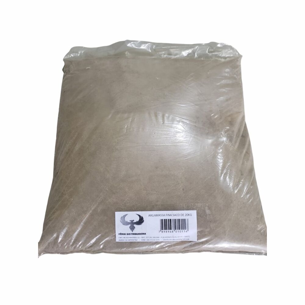 Argamassa Fina 20kg Fênix Distribuidora