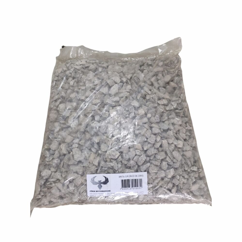 Brita Saco 20kg Fênix Distribuidora