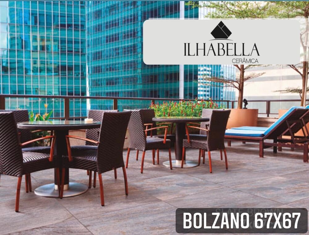 Piso Cerâmico Bolzano Retificado Externo 68x68 Ilhabella