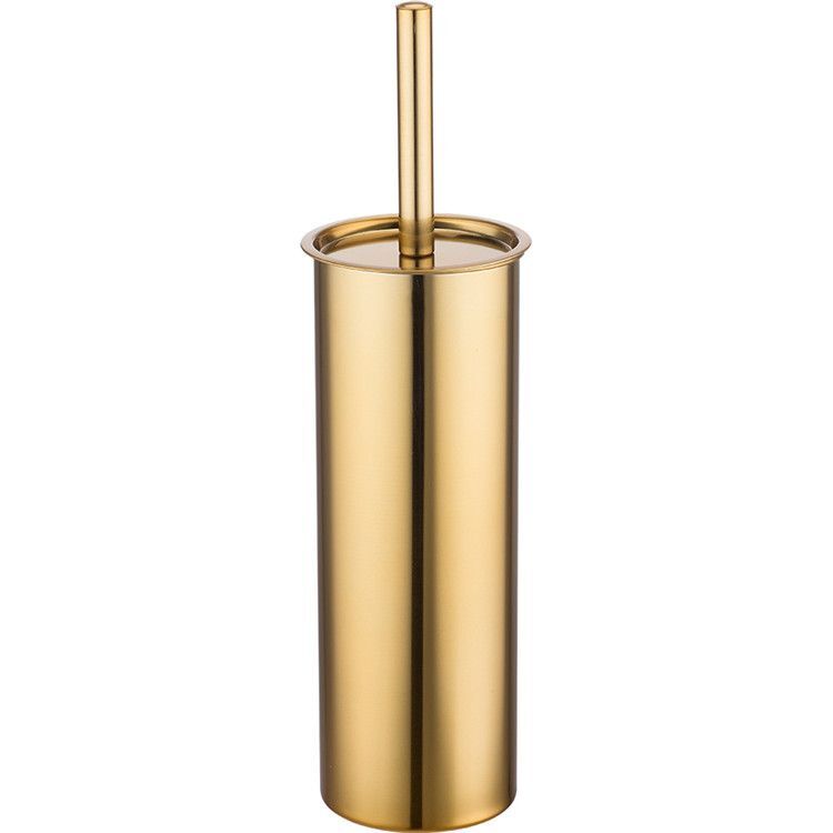Escova Sanitária Metal Dourado Casa&Ideia