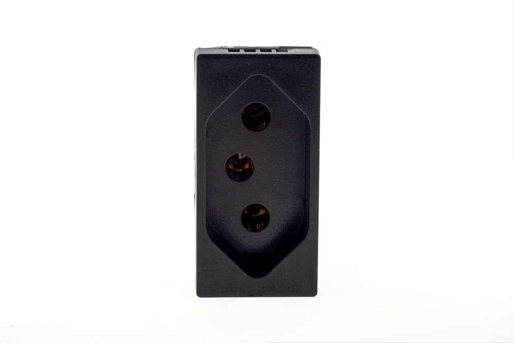 Módulo Tomada Pial Plus+ Preto 20A