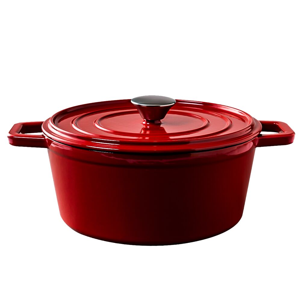 Caçarola Sauté Vermelho 3,7L Brinox