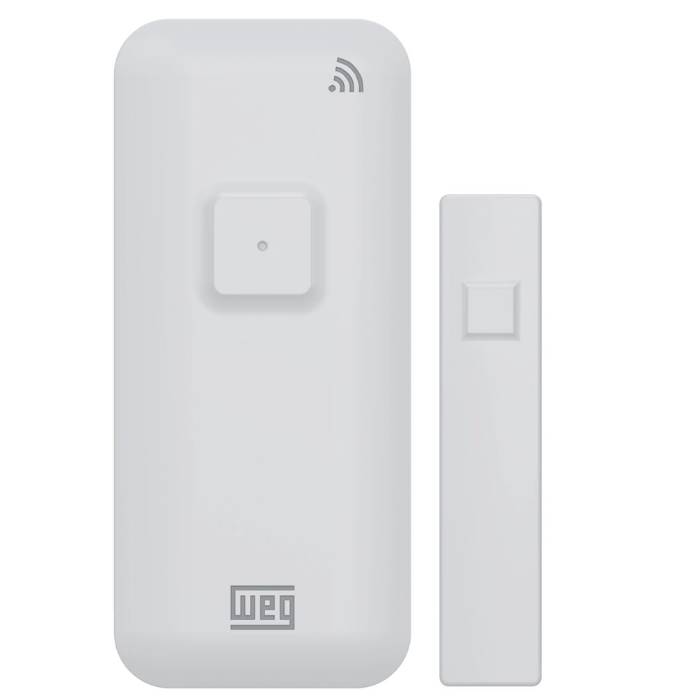 Sensor Inteligente Wi-fi AGL de Abertura de Portas e Janelas Branco Ártico