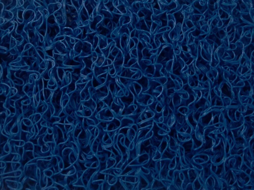 Tapete Capacho Vinil 60x40 Liso Azul Royal Euro Mats