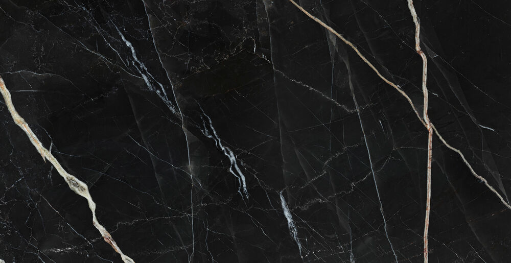 Porcelanato Nero Levanto Retificado Acetinado 62x121 Damme