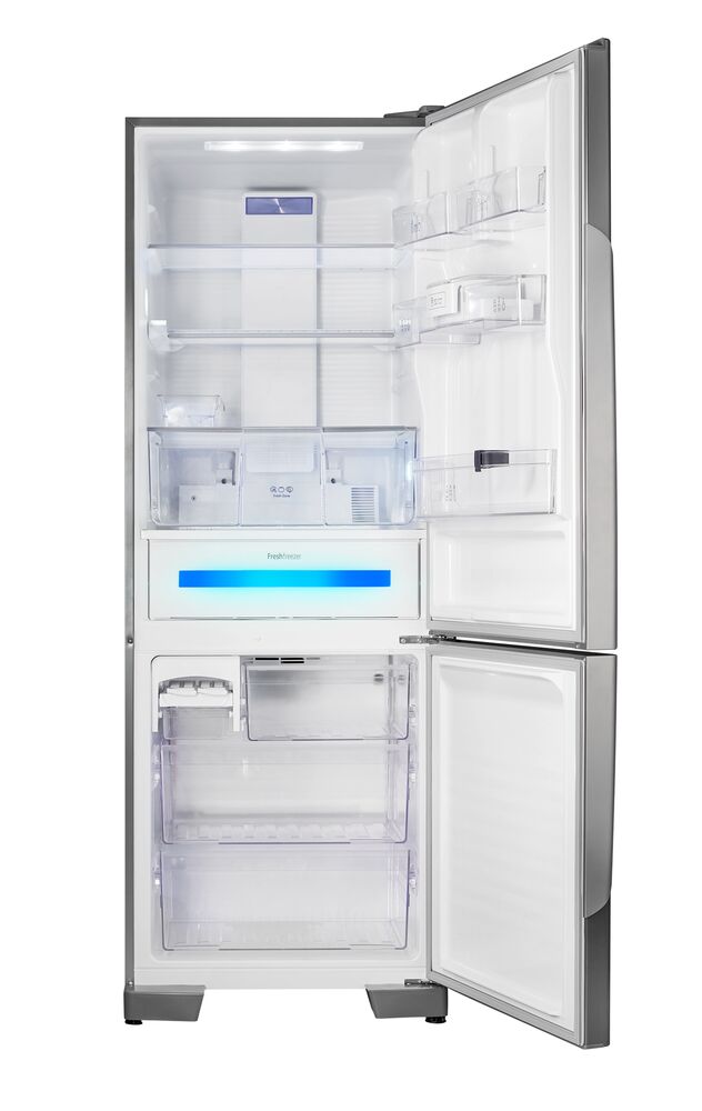Geladeira Frost Free 480L NR-BB71GVFB A++ Aço Escovado Panasonic