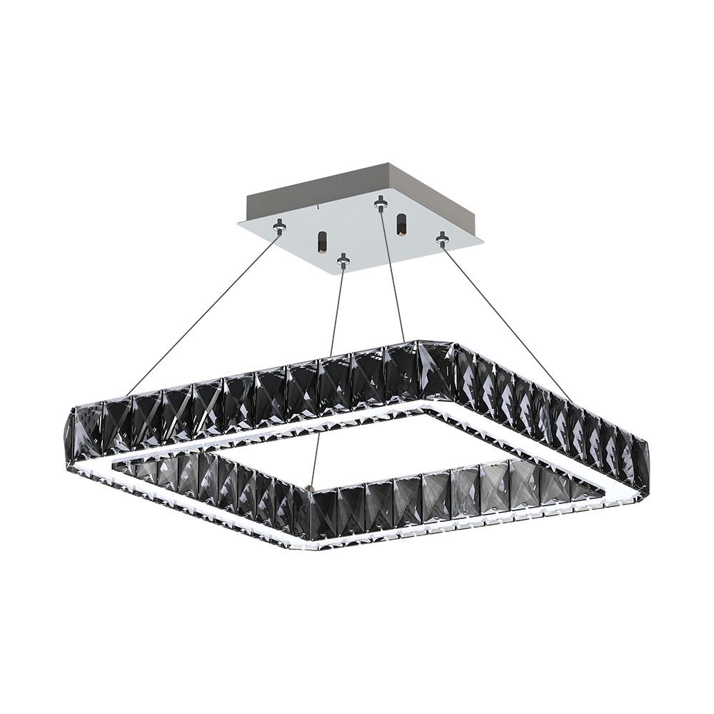 Pendente Led quadrado 28W Tokyo 4000k Bronzearte