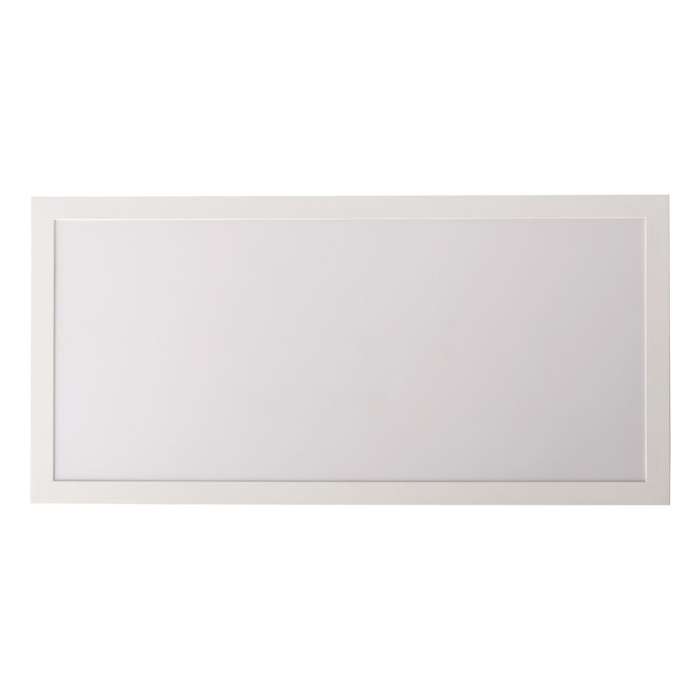 Painel LED Sobrepor retangular Hometech 30W 6500k Bivolt Luz Branca Bronzearte