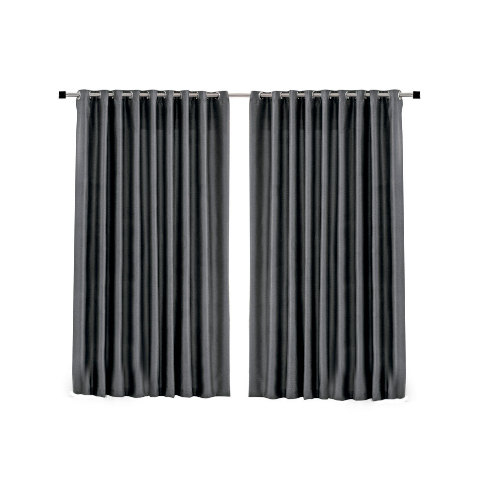 Cortina Blackout Blend 3X2,3m Cinza Bella Janela