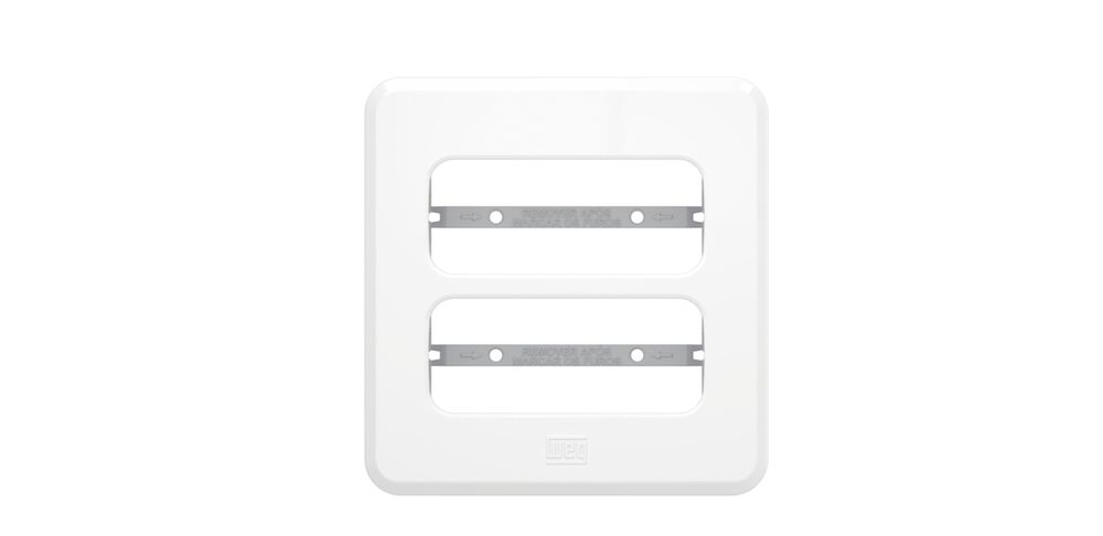 Miniplaca de Embutir 2 Posição Branco Weg