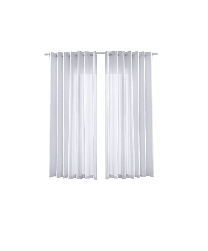 Cortina Rústica Pantex Cru 2,6x2,3m Bella Janela