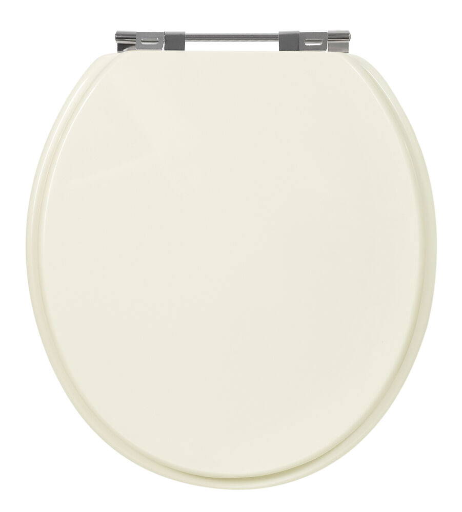 Assento Sanitário MDF Laqueado Biscuit Hidrofama
