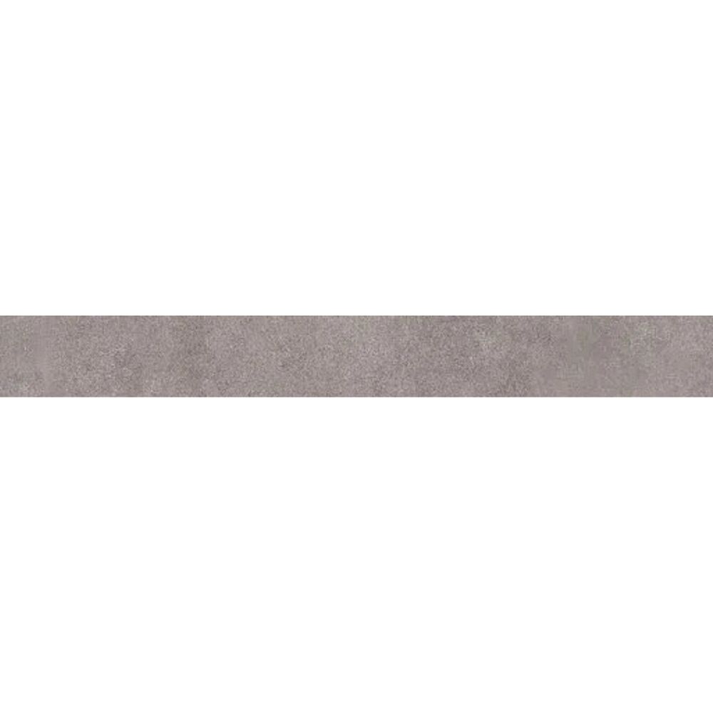 Rodapé Seixo Cromo Retificado Acetinado 10x83 Cinza Málaga