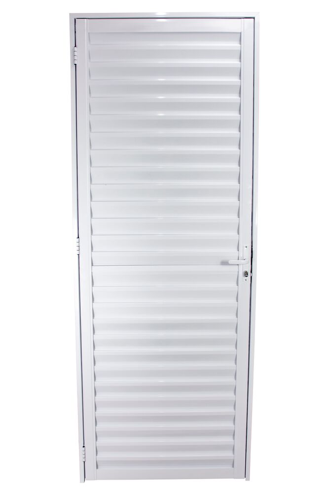 Porta Classic 4 Vidros Direita 0,80x2,10 Branca Crv