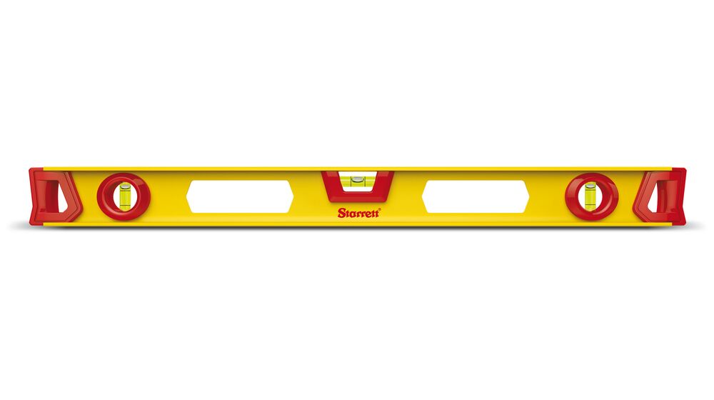 Nível I-beam Alumínio 350mm Amarelo e Vermelho Starrett