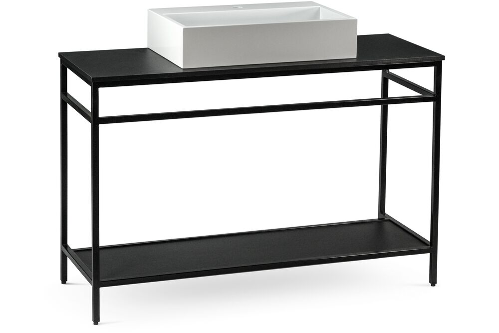 Balcão Iron Orange 1,20m Preto Fosco Venturi