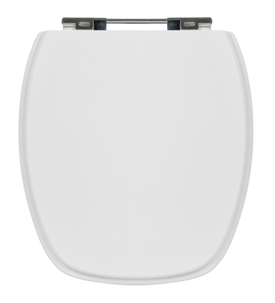 Assento Sanitário MDF Laqueado Monte Carlo Branco Hidrofama