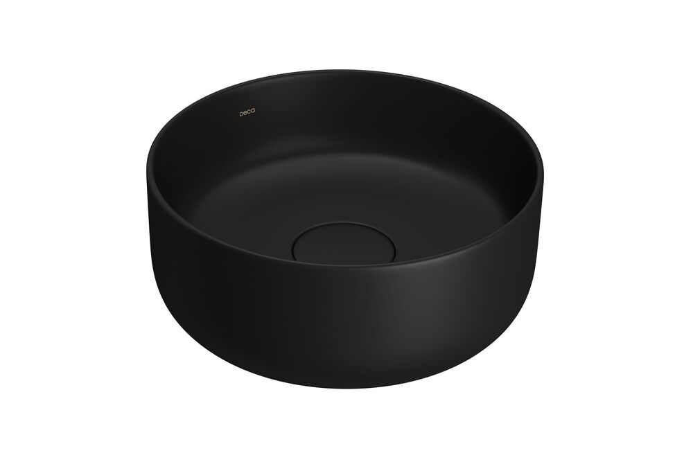 Cuba para Banheiro de Apoio Redonda Slim 30cm Ébano Fosco L.12030.94 Deca