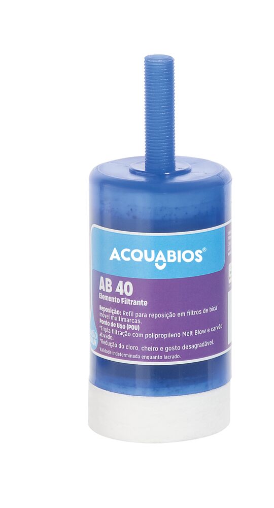Refil Filtro Rosca Longa 20L/H Acquabios