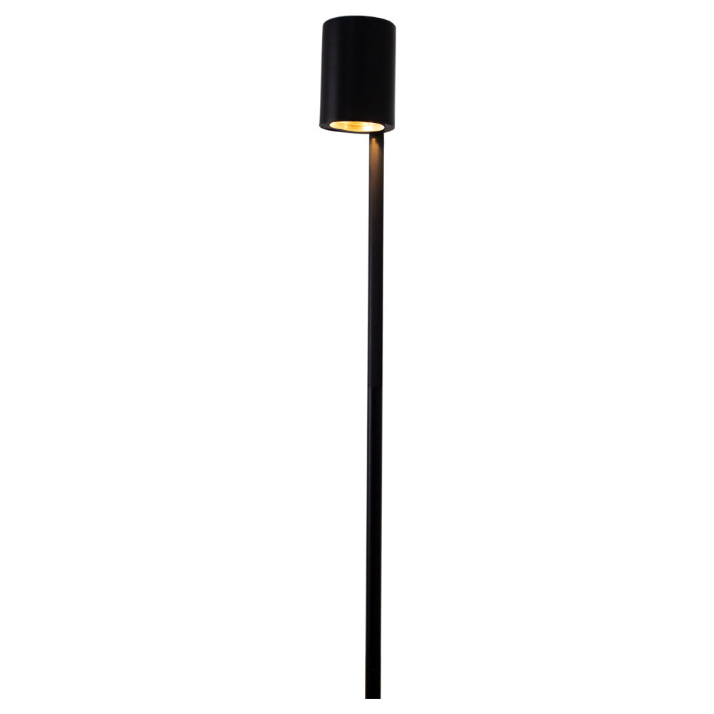 Balizador de Led 3W Neuss Alumínio Fosco Bivolt 700mm Preto Blumenau