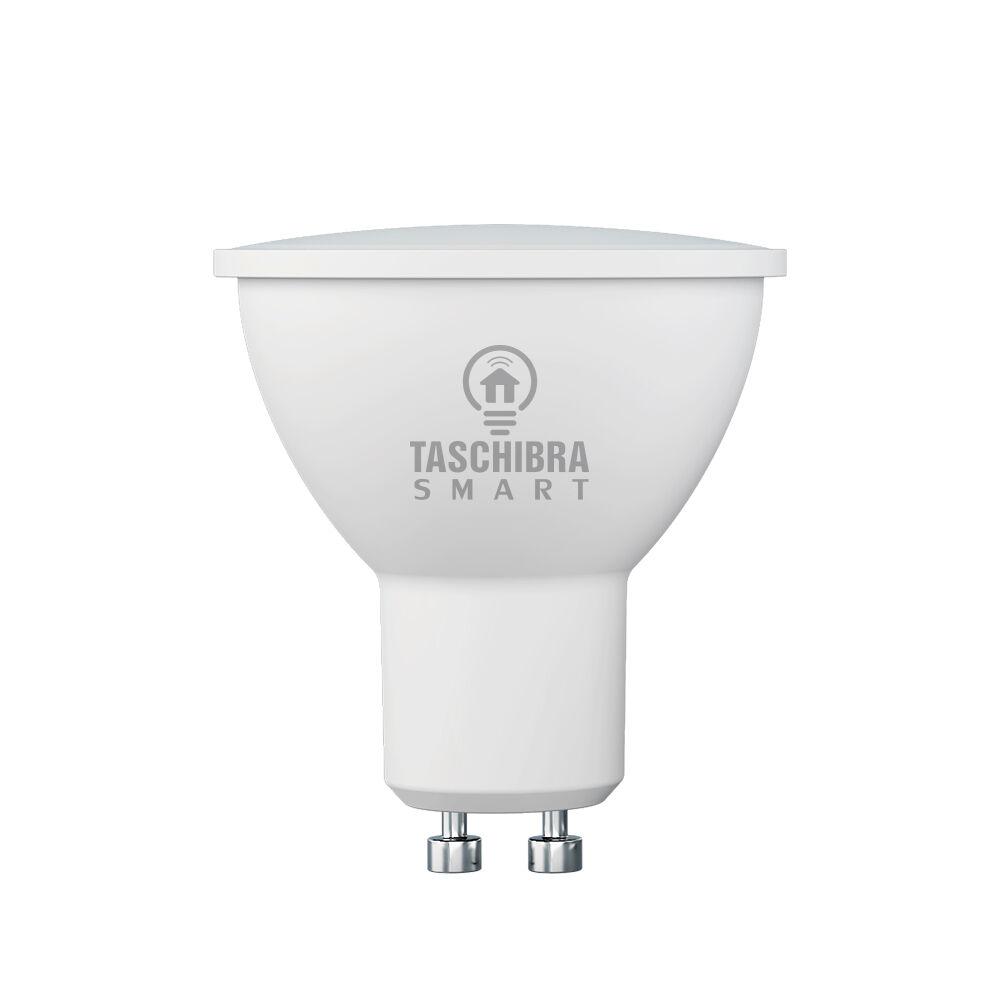 Lâmpada de Led Dicroica Smart Wi-fi RGB Branco Tashibra